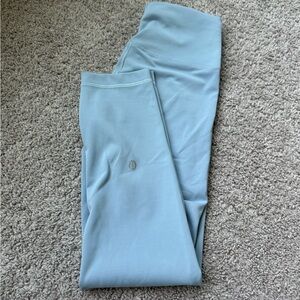 Lululemon wunder train high rise 23”. Size 4. Chambray color.